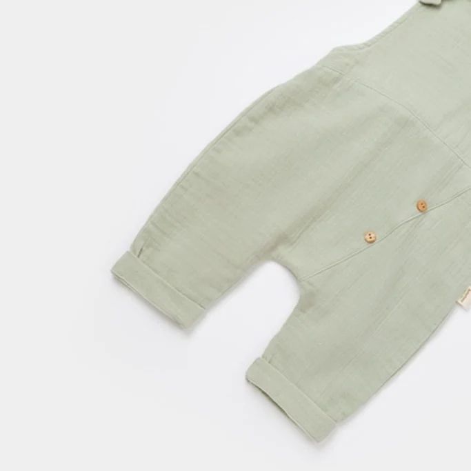 Organic Baby Bridle Pants - Olive