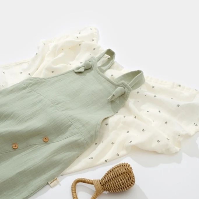 Organic Baby Bridle Pants - Olive