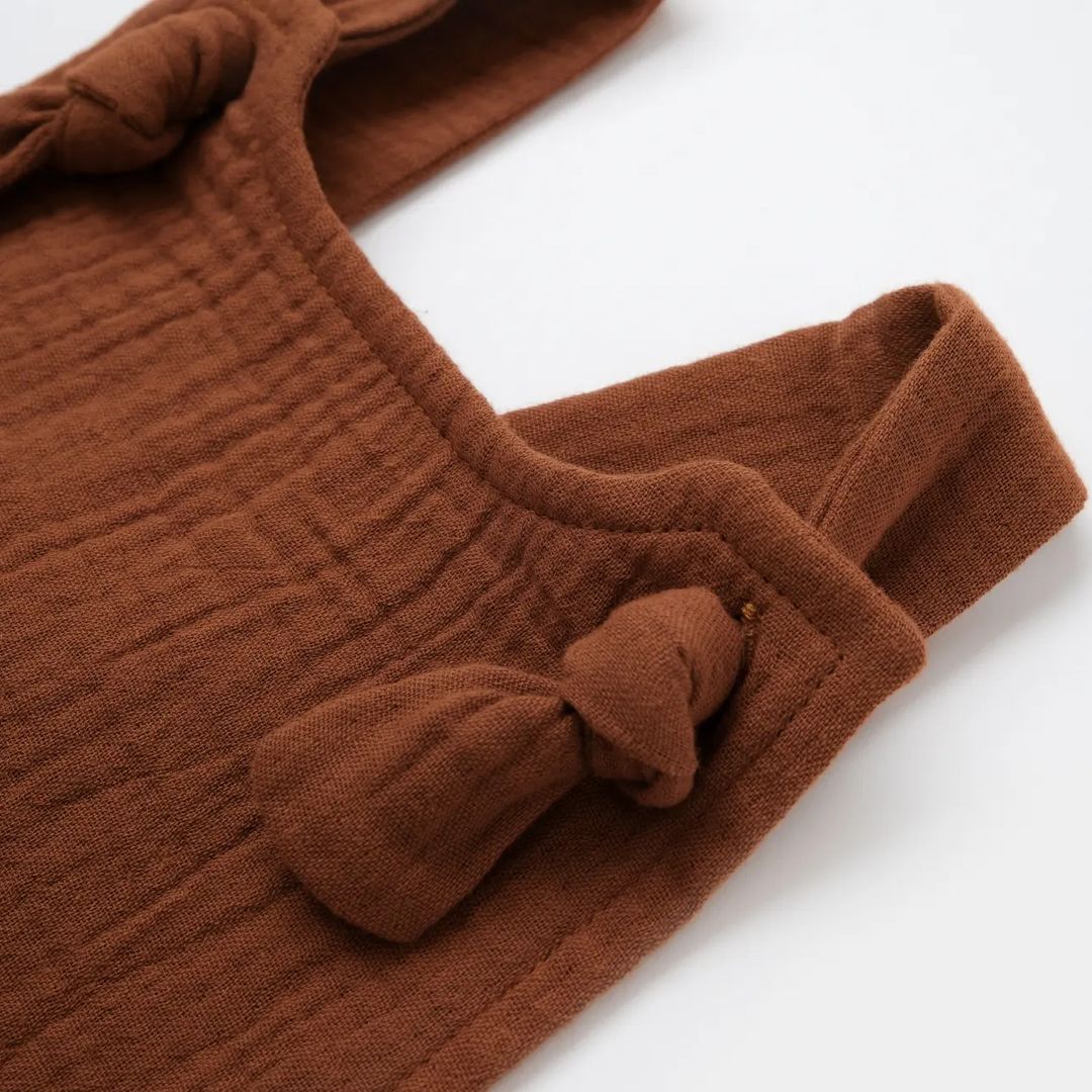 Organic Baby Bridle Pants - Brown
