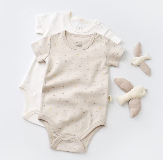 Organic Patterned Bodysuit Set