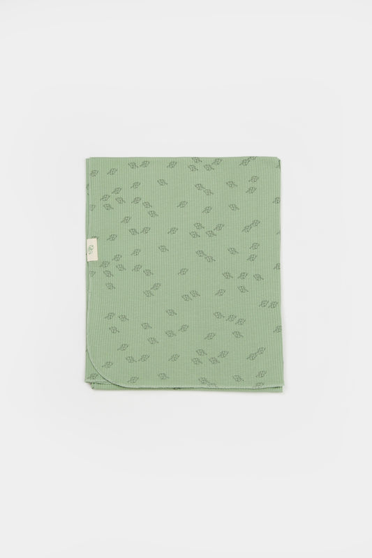 Organic Modal Muslin - Green