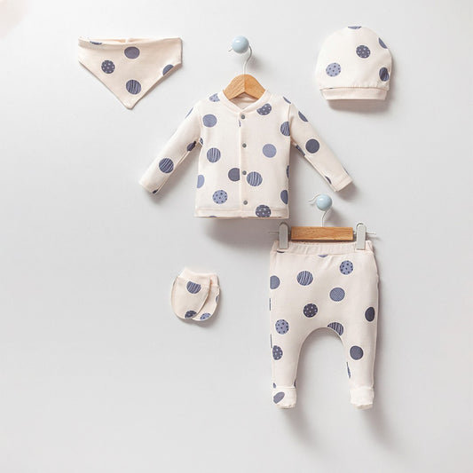 5 Piece Dotted Set