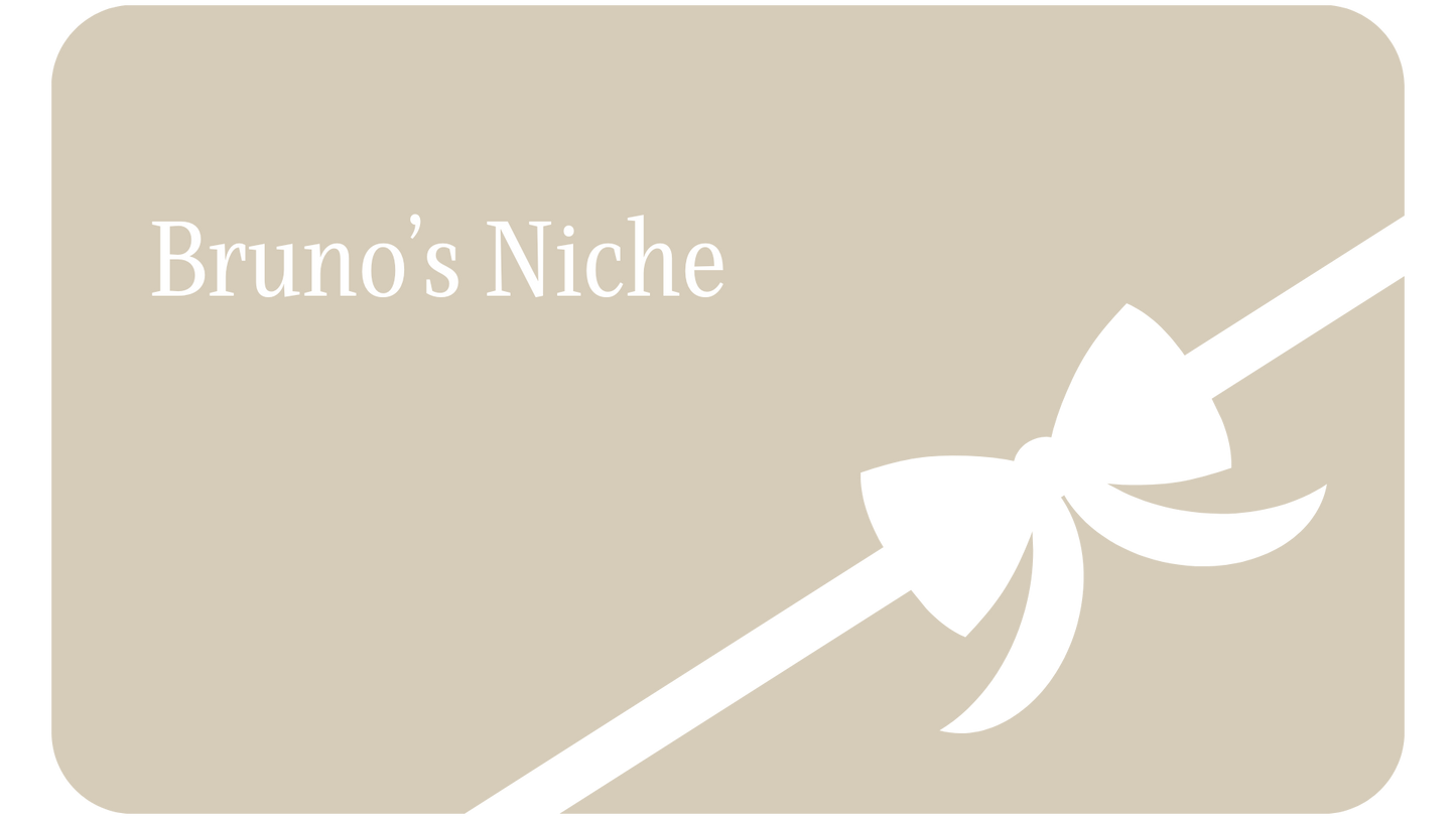 Bruno's Niche Gift Card